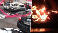 Izgorelo 5 automobila na Vračaru: Ispred jednog pronađen čep od balona