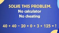 Još jedan zadatak iz matematike zaludeo internet: Umete li da ga rešite?