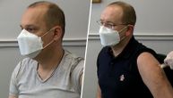 "Nema razloga za strah": Lončar i Gojković prvi primili kinesku vakcinu protiv korone