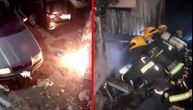 Vatromet je opasan: Deca se igrala petardama pa zapalila skladište i pun parking automobila