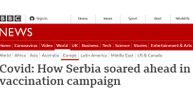 BBC nas nahvalio zbog vakcina: Srbija čitavom kontinentu pokazala kako se radi