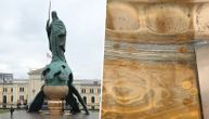 U postolju spomenika Stefanu Nemanji ljudi bacali novac: Da li misle da je ovo fontana ili crkva?