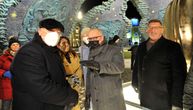 Rukavišnjikov sa Vesićem obišao svojih ruku delo - spomenik Stefanu Nemanji