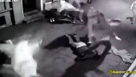 Video of brutal beating of a young man in Novi Sad: He's thrown down, kicked and stepped on his head