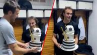 "Danas nam je divan dan": Saigrači kupili tortu Markecu za 27. rođendan uz poklon pobedu nad Vošom
