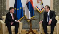 Vučić u Beogradu sa Seržom Bramercom, nakon čega sledi sastanak sa Miroslavom Lajčakom