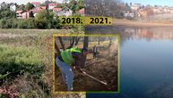 Građani Sremčice za godinu dana vratili isušeno jezero: Pecali ribu, pa TV, a sada opet imaju raj