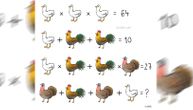 Kako se računaju patke, petlovi i ćurani: Možete li da rešite ovaj jednostavan matematički zadatak?