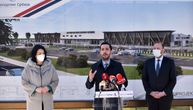 Dogradnja nove terminalne zgrade na aerodromu Konstantin Veliki, Momirović prisustvovao potpisivanju ugovora