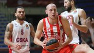 Novi evroligaški poraz Zvezde: CSKA prejak za crveno-bele, rekord karijere Davidovca