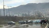 Karambol u Prijepolju: Sudarila se tri automobila, saobraćaj usporen zbog uviđaja