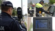 U toku akcija "Spid Maraton", trajaće 7 dana: Policija meri brzinu 24 sata, radarima i presretačima