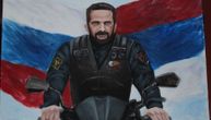 Mural for late leader of Serbian branch of "Night Wolves": "We're saying goodbye to a great man"