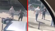 Zastrašujući snimak tuče nakon udesa u Novom Pazaru: Ubo nožem čoveka u grudi, u toku je potraga