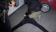 Dramatic video of underground garage arrest in Belgrade: Young man caught with 45 kilos of marijuana