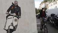 Murinjo na Vespi stigao u Rim: Sjajan grafit osvanuo u čuvenom pregrađu