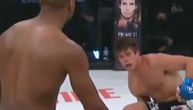 Nije ni shvatio šta ga je snašlo: MMA borcu polomljen nos već u prvoj rundi