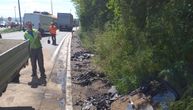 Photos of the crash near Pozega in which two drivers died: One was overtaking, causing the collision