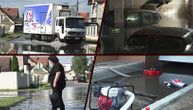 Nevreme napravilo štetu u Šapcu: Ulicama tekle reke, voda ulazila u kuće, poplavila automobile