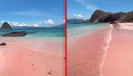 Da ne poverujete koliko je lepo: Postoji plaža sa roze peskom, a evo gde se nalazi!