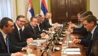Vučić se sastao sa predstavnicima vanparlamentarnih stranaka. Dačić: Visok stepen državnog jedinstva