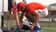 Đokovićev sin u Zvezdinom dresu igrao tenis: Novak preneo Stefanu ljubav prema crveno-beloj boji