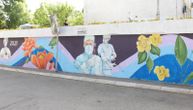 Banjalučani na poseban način odali počast lekarima: Ispred Doma zdravlja oslikan mural