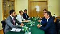 Udovičić održao sastanak sa generalnim sekretarom Međunarodne federacije za školski sport