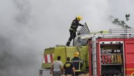 Buktao plamen na njivi u selu kod Čačka: Zapalio se kombajn. Uzrok - možda visoka temperatura