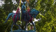 Uklonjen spomenik generalu Robertu I. Liju u Virdžiniji: Bili voljni da unište živote crnaca