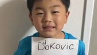 Japanski dečak poslao Novaku poruku i crtež pred dolazak u Tokio