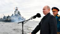U Sankt Peterburgu parada posvećena Ruskoj floti, stigao i Putin: Obišao brodove i čestitao praznik