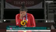 Suze radosnice dok grmi "Bože pravde": Milica Mandić se emotivno slomila kad je dobila zlato