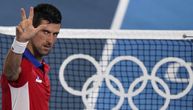 Ovako slavi Srbin! Visoko dignuta tri prsta Novaka posle prolaza u polufinale Olimpijskih igara