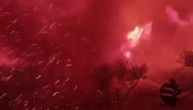 Vatrogasci objavili dramatičan snimak borbe s ogromnim požarom kod Trogira: Plamen svuda oko njih