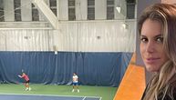 Prelepa Brazilka snimala Novaka dok trenira sa srpskom lepoticom: Jak početak priprema za US open!