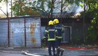 Ogroman dim kulja sa Palilule: U Vuka Vrčevića gore gume, vatrogasci na terenu