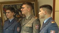 Tri brata, rođena istog dana, danas su postali oficiri: U kući Rackovića sreća se množi sa brojem 3!