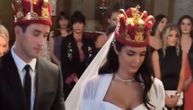 Prvi snimci crkvenog venčanja Milice Mandić: Prava ljubavna bajka, a ona je nestvarno lepa