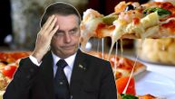Nevakcinisani predsednici tokom Generalne skupštine UN večeraju na ulici: Bolsonaro napolju jeo picu