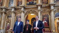 Vučić posetu Budimpešti počeo obilaskom Crkve svetog Ðorđa