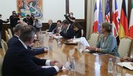 Vučić sa ambasadorima Kvinte i šefom Delegacije EU u Srbiji