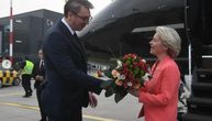 Predsednica Evropske komisije Ursula fon der Lajen stigla u Beograd