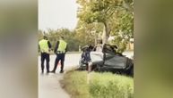 Horror scenes of Kac accident that killed young man; Car completely smashed after crashing into tree