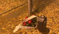 Buket crvenog cveća na mestu ubistva vođe navijača Partizana Kiće: Na njemu je potpis