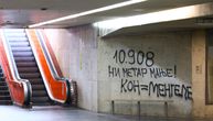 Još jedan zlokobni natpis usred centra grada: "Kon = Mengele" u podzemnom prolazu