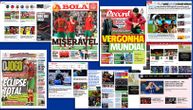 "Nokaut za Ronalda": Ovako su vodeći svetski mediji ispratili pobedu Srbije u Lisabonu
