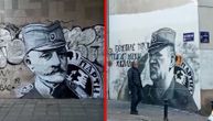 Prekoputa murala Ratka Mladića osvanuo lik vojvode Živojina Mišića: Evo šta Beograđani misle o tome