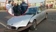 Snimci sa mesta nesreće: BMW smrskan, poginulu ženu odnose, muškarci se svađaju s policijom