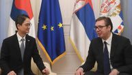 Oproštajna poseta: Vučić primio ambasadora Republike Koreje